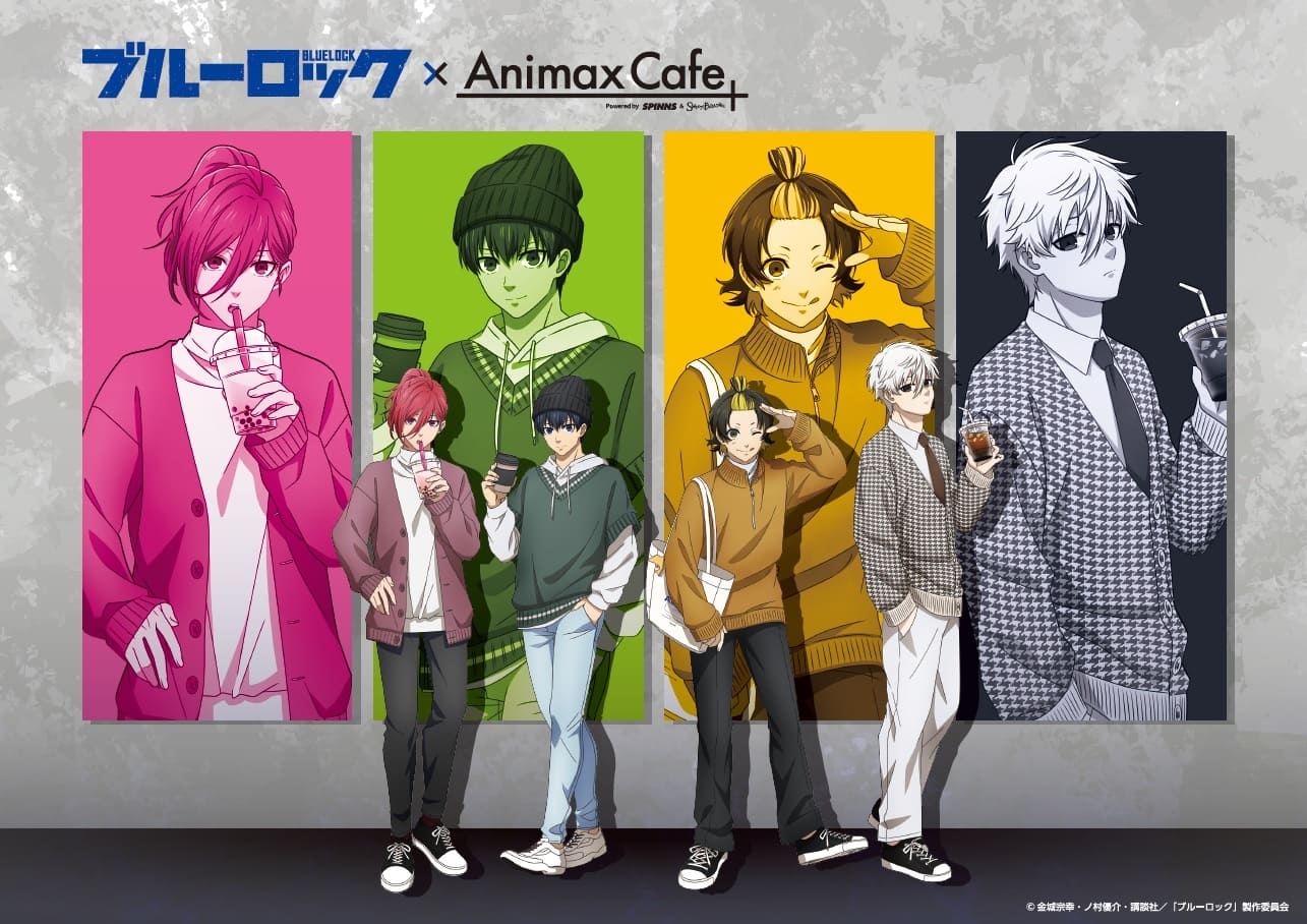 ブルーロック 凪 アニマックスカフェ 缶バッジ 描き下ろし 凪 誠士郎 缶バッジ [TVアニメ『ブルーロック